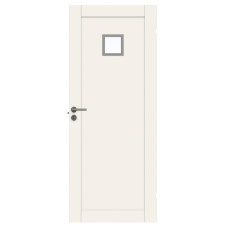 INNERDÖRR SWEDOOR UNIQUE 01L GWA120 VIT KLARGLAS