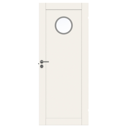 INNERDÖRR SWEDOOR UNIQUE 01L GWA130 VIT KLARGLAS