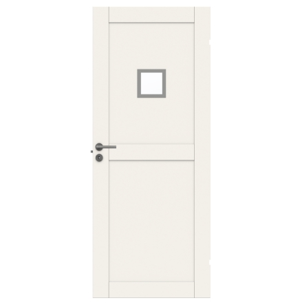 INNERDÖRR SWEDOOR UNIQUE 02L GWA120 VIT KLARGLAS