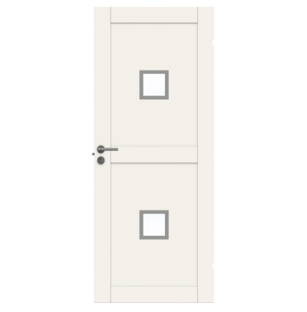 INNERDÖRR SWEDOOR UNIQUE 02L GWA220 VIT KLARGLAS