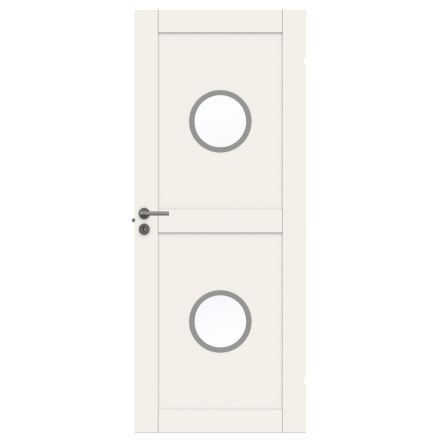 INNERDÖRR SWEDOOR UNIQUE 02L GWA230 VIT KLARGLAS