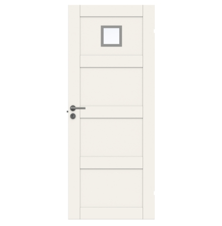 INNERDÖRR SWEDOOR UNIQUE 04L GWA120 VIT KLARGLAS