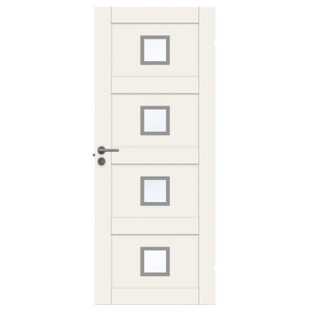 INNERDÖRR SWEDOOR UNIQUE 04L GWA420 VIT KLARGLAS