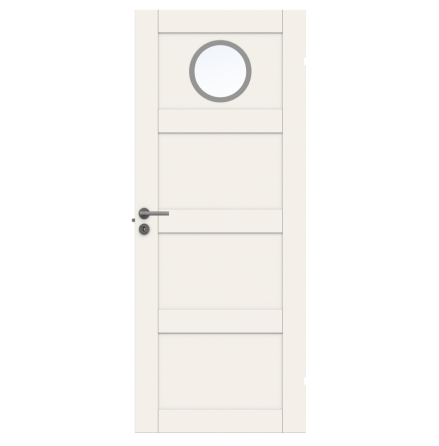 INNERDÖRR SWEDOOR UNIQUE 04L GWA130 VIT KLARGLAS