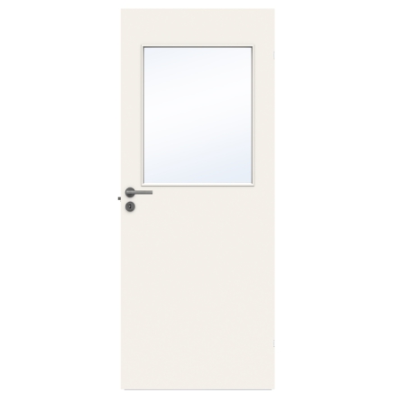 INNERDÖRR SWEDOOR EASY G21 LÄTTDÖRR KLARGLAS VIT