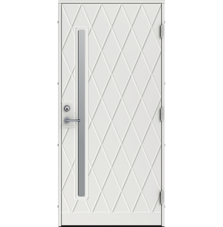 Ytterd�rr Diplomat Vanja Klarglas Vit