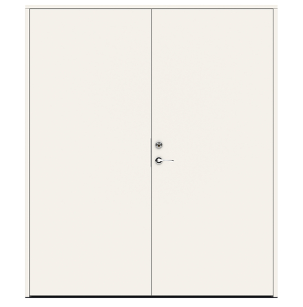 Parytterdörr Swedoor Character Canvas Vit