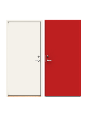 F�rgbyte Tv�f�rgsm�lning (insida standardvit) Klarr�d NCS S 2570-Y90R