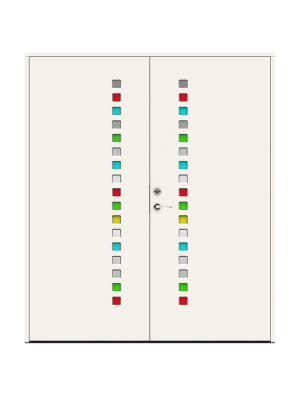 F�rgbyte Klarvit NCS S 0500-N