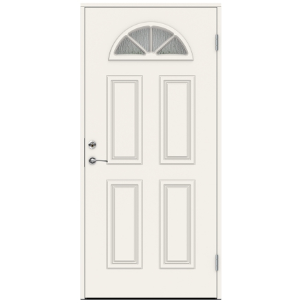 Ytterdörr Swedoor Classic Clementi Cotswold Vit