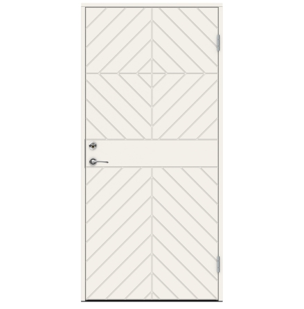 Ytterdörr Swedoor Classic Grieg Vit