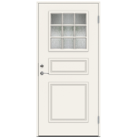 Ytterdörr Swedoor Classic Ives Cotswoldglas Vit