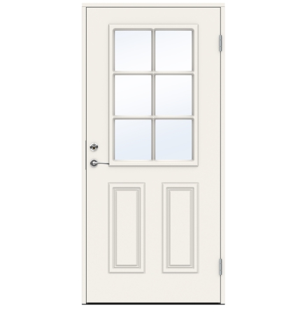 Ytterdörr Swedoor Classic Monteverdi Klarglas Vit