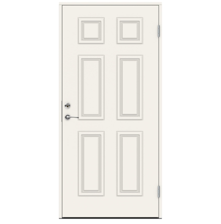Ytterdörr Swedoor Classic Ravel Vit