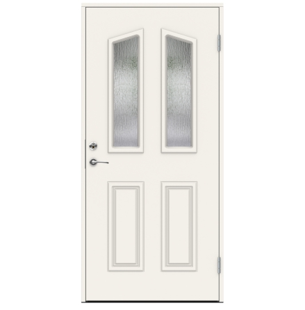 Ytterdörr Swedoor Classic Rossini Cotswoldglas Vit