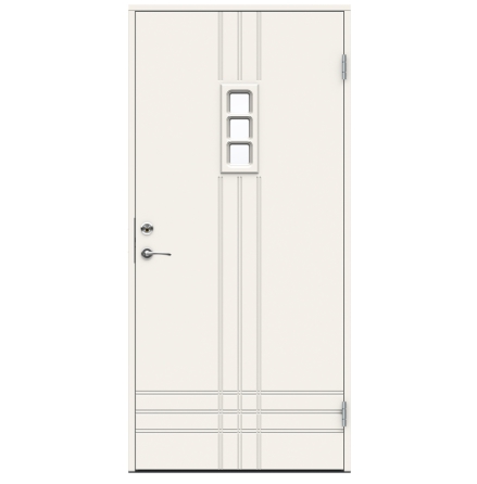Ytterdörr Swedoor Function Bengal Klarglas Vit