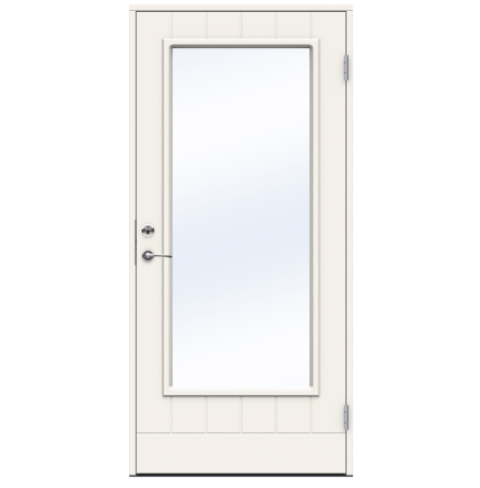 Ytterdörr Swedoor Function Caspian Klarglas Vit