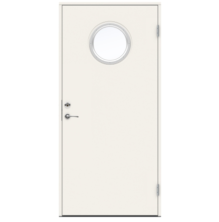 Ytterdörr Swedoor Function Hudson Klarglas Vit