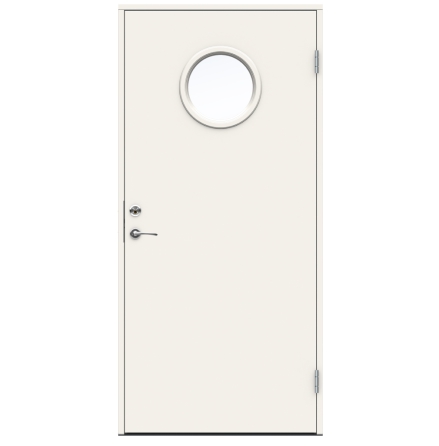 Ytterdörr Swedoor Function Indus Klarglas Vit