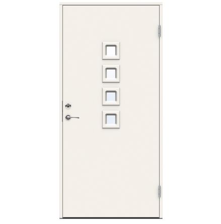 Ytterdörr Swedoor Function Michigan Klarglas Vit