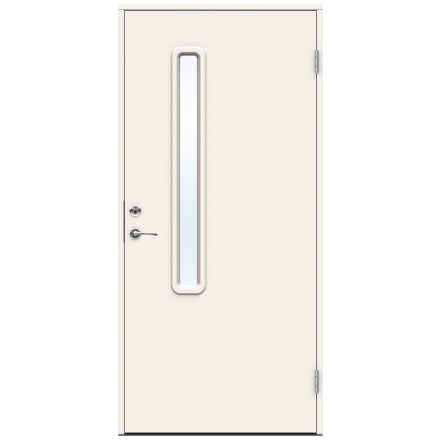 Ytterdörr Swedoor Function Volga Klarglas Vit