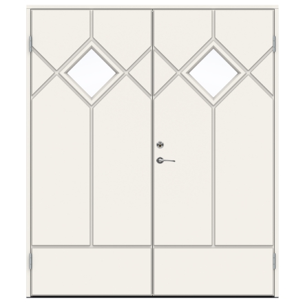 Parytterd�rr Swedoor Classic Schumann Klarglas Vit