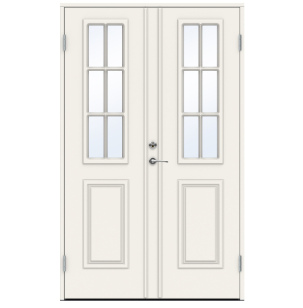 Parytterd�rr Swedoor Classic Smetana Klarglas Vit