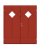 F�rgbyte M�rkr�d NCS S 4050-Y80R