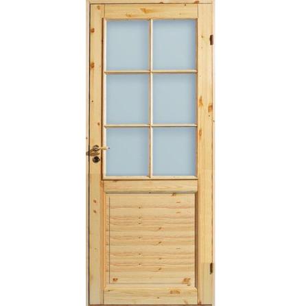 INNERDÖRR DIPLOMAT MASSIV SP6 FURU KLARGLAS