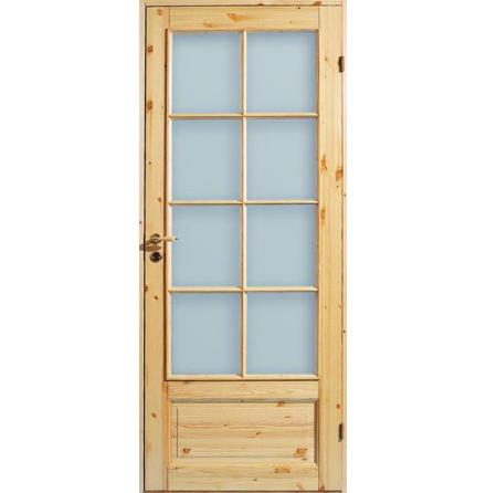 INNERDÖRR DIPLOMAT MASSIV SP8 FURU KLARGLAS