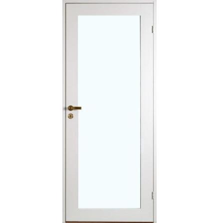 INNERDÖRR DIPLOMAT CONTUR HELGLASAD VIT KLARGLAS