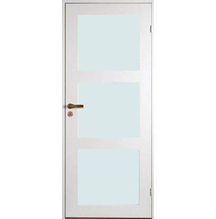 INNERDÖRR DIPLOMAT CONTUR SP3 VIT FROSTAT GLAS