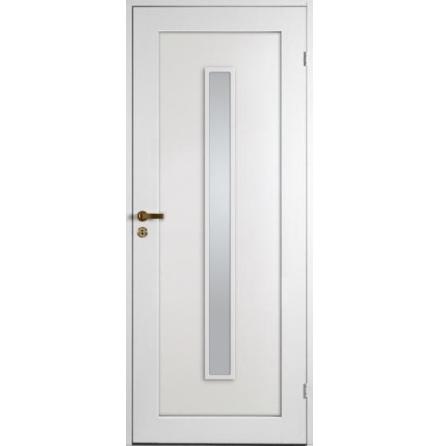 INNERDÖRR DIPLOMAT CONTUR LÅNGT GLAS VIT KLARGLAS