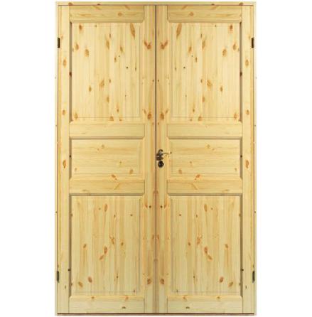 PARINNERDÖRR DIPLOMAT MASSIV 3 FURU TÄT