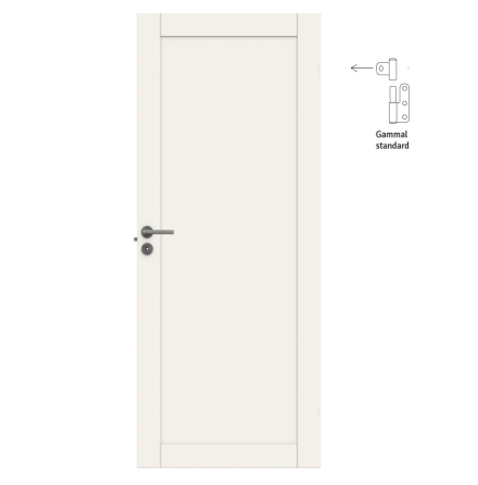 Innerdörr Gammal Standard Swedoor Purity 01L Vit