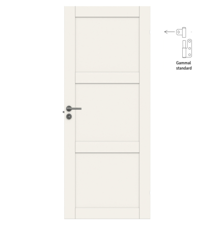 Innerdörr Gammal Standard Swedoor Purity 03L Vit