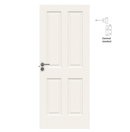 Innerdörr Gammal Standard Swedoor Style 04 Vit