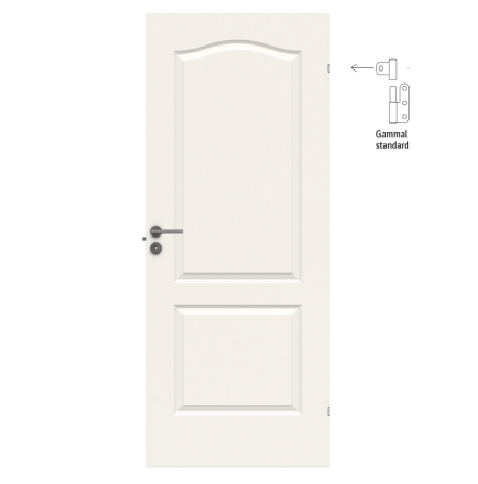 Innerdörr Gammal Standard Swedoor Style 02B Vit