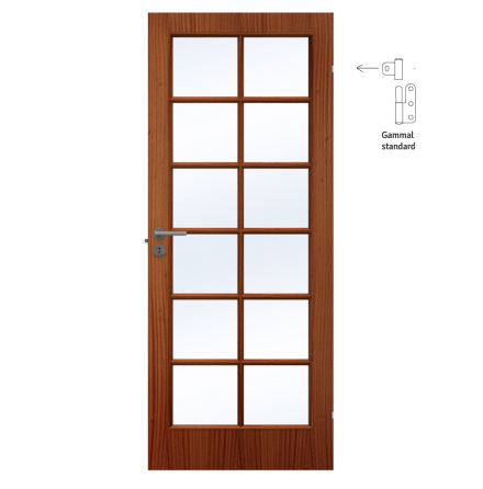 Innerdörr Gammal Standard Swedoor Easy Nature SP12 Mahogny