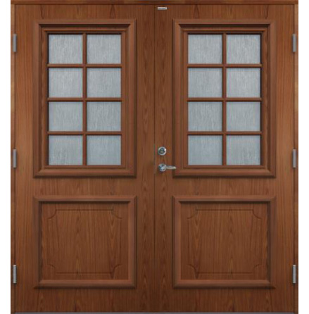 Parytterdörr Diplomat Svea cotswold teak