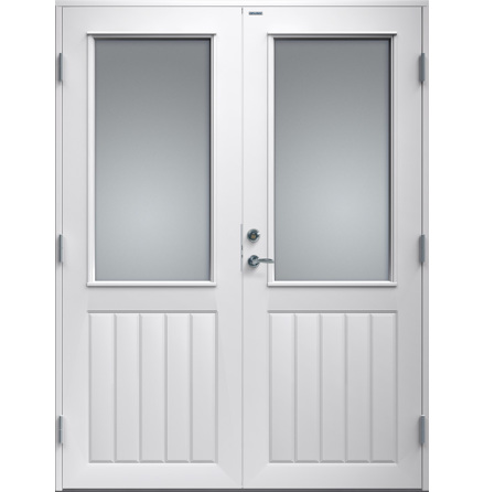 PARYTTERDÖRR DIPLOMAT ALTAN 13 VITMÅLAT TRÄ