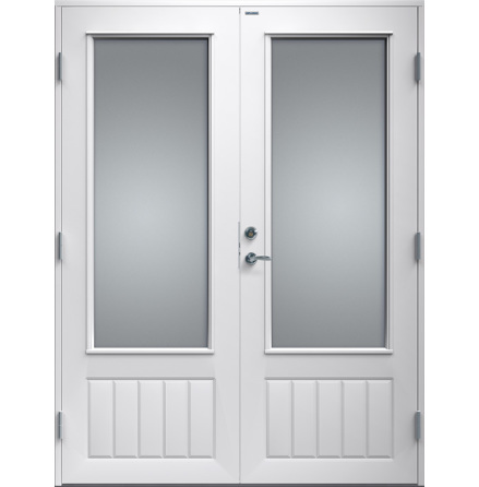 PARYTTERDÖRR DIPLOMAT ALTAN 16 VITMÅLAT TRÄ