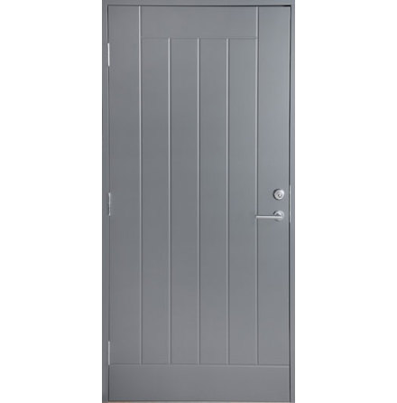 Ytterdörr Kaski Sälen Tät Grå