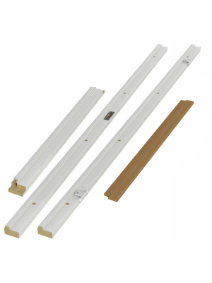 Karm Vitm�lad +Karm med t�tningslist 118mm