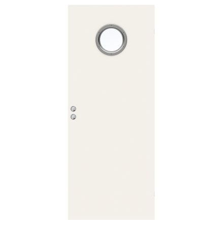 SKJUTDÖRR SWEDOOR STABLE G64 KOMPAKT KLARGLAS VIT INFÄLLD