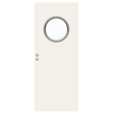 SKJUTDÖRR SWEDOOR STABLE G68 KOMPAKT KLARGLAS VIT INFÄLLD