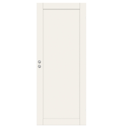 SKJUTDÖRR SWEDOOR PURITY 01L VIT INFÄLLD
