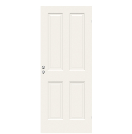 SKJUTDÖRR SWEDOOR STYLE 04 FORMPRESSAD LÄTTDÖRR VIT INFÄLLD