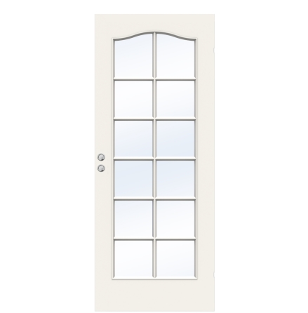 SKJUTD�RR SWEDOOR STYLE SP12B FORMPRESSAD L�TTD�RR VIT INF�LLD