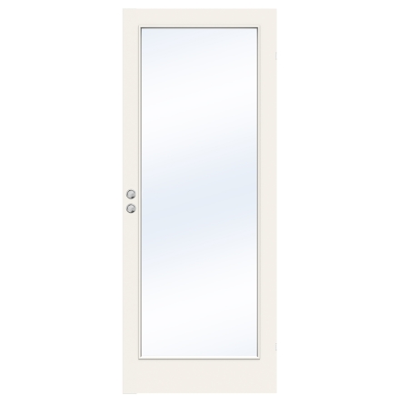 SKJUTDÖRR SWEDOOR EASY GW1 LÄTTDÖRR KLARGLAS VIT INFÄLLD